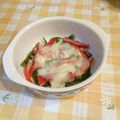 オレンジリング's cooksnap of when they made カニカマチーズ.