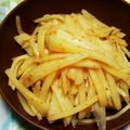 みのるぽん's cooksnap of when they made 新じゃがいもの塩きんぴら.