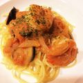 mayumayu49's cooksnap of when they made ♡エビのトマトクリームパスタ♡.