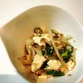 nachico36's cooksnap of when they made もやしとオクラ、豆腐のおかか和え.