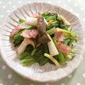 ☆Rokko☆'s cooksnap of when they made ほうれん草炒め.
