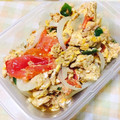 リーコッコー's cooksnap of when they made 簡単！ぽん酢のトマトと卵炒め.