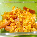 砂川です's cooksnap of when they made 簡単！ふわとろ卵のウィンナーエッグ.