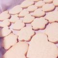 macaron୨୧'s cooksnap of when they made マーガリンでアイシングクッキー.