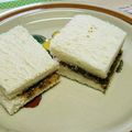 ぴよぴよlion's cooksnap of when they made 子どものおやつに♡黒ごまきなこサンド.