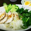 あちちハハ's cooksnap of when they made 炊飯器でタイ料理♪ふっくらカオマンガイ✨.