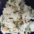 スイカが好物's cooksnap of when they made ピーマンちくわ塩昆布チャーハン.