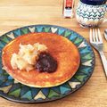 おくば♪'s cooksnap of when they made お砂糖なし！米粉の塩味パンケーキタワー.