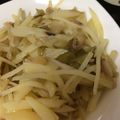 ciomam's cooksnap of when they made じゃがいもとザーサイのシャッキリ炒め☆.