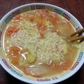 クックU0WRTJ☆'s cooksnap of when they made さっぱりトマト豚骨ラーメン.