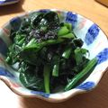 クックI8B7V6☆'s cooksnap of when they made ほうれん草と海苔のおひたし？.
