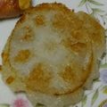 ヨシヨッシー's cooksnap of when they made ハッシュドポテトな蓮根とチーズのおやき.