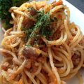 kinako10's cooksnap of when they made 簡単パスタ！きのこのボロネーゼ.