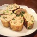umizarusuki's cooksnap of when they made ネギ入り玉子焼き.