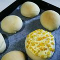 きくりん0923's cooksnap of when they made レンジで簡単♡手ごねパン.