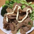 クックI8B7V6☆'s cooksnap of when they made ご飯に良く合う☆　豚こまの甘辛炒め.