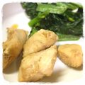 Omochiii★'s cooksnap of when they made 簡単！鶏ささみのレンジ蒸し にんにく醤油.