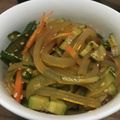 クックBOHWVQ☆'s cooksnap of when they made 葛きりときゅうりの酢の物.