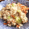 クックABA5N2☆'s cooksnap of when they made 一度試して!!簡単旨い舞茸バター炒飯.