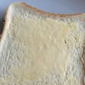 amileamila's cooksnap of when they made マーガリンをきれいに塗る＜トースト前.