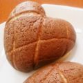 ruxmin's cooksnap of when they made メロンパンdeコッタ・ハート.