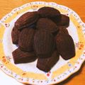 クック7X1C6X☆'s cooksnap of when they made チョコがなくても簡単ココア マドレーヌ！.