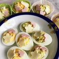 Yuip✩'s cooksnap of when they made 簡単♪ゆで卵のクリスマスカラーオードブル.