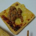 よぉぎゅると's cooksnap of when they made ＊油揚げで味噌ピザ＊.