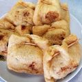 向日葵くっく's cooksnap of when they made キャベツともやしとえのき入り☆薄上げ巾着.