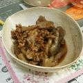 わかまーる's cooksnap of when they made 簡単☆こんにゃくと牛肉の煮物☆.