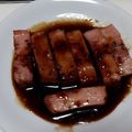 さーパパ's cooksnap of when they made 厚切ベーコンステーキ.