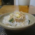 ダイナマイト漆黒's cooksnap of when they made 春雨の胡麻塩和え.