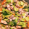 なおチェリー's cooksnap of when they made ささっと簡単！シャキシャキ野菜炒め!.
