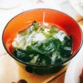 ジョリポン's cooksnap of when they made わかめとねぎのお味噌汁.