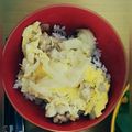 （＊あωや＊）'s cooksnap of when they made かんたん おやこどん やさしい味.