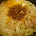 みんてあ's cooksnap of when they made 家にあるもので！坦々ゴマ鍋.