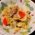 niko07's cooksnap of when they made 簡単☆キャベツ しめじのツナ入り野菜炒め.