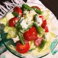 ★chiko☆'s cooksnap of when they made レタス＆ミニトマト＆いんげんのサラダ.