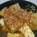 toccot's cooksnap of when they made 厚揚げで簡単揚げ出し豆腐.