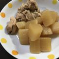 YoMiHa's cooksnap of when they made 鳥ももと大根の煮物.
