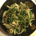 クックPOFV8M☆'s cooksnap of when they made 春菊とほうれん草と大根の和え物.