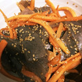 クックLZ7E8G☆'s cooksnap of when they made 蒟蒻と人参の昆布茶炒め☆お弁当や副菜に◎.