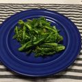 マキノスケ's cooksnap of when they made [簡単]菜花のニンニク炒め.