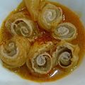 satmay's cooksnap of when they made 白菜と豚肉のくるくる巻き煮♪.
