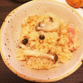 まなてぃ。's cooksnap of when they made 簡単激うま！ベーコンときのこの炊込みご飯.
