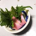 おちゃだです。's cooksnap of when they made 大葉でスッキリ！おつまみカマボコ.