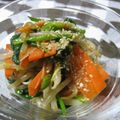 oo-nao's cooksnap of when they made ホウレン草ともやしのナムル.