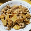 aroma＊'s cooksnap of when they made 長芋と豚肉の甘辛炒め.