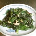 のえもゆ's cooksnap of when they made ほうれん草とわかめとツナの健康サラダ.