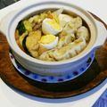 旦那は皿洗い's cooksnap of when they made ｵｲｽﾀｰｿｰｽde簡単絶品♡水餃子鍋.
